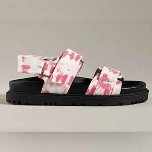 Anthropologie Maeve Slingback Double Sandals